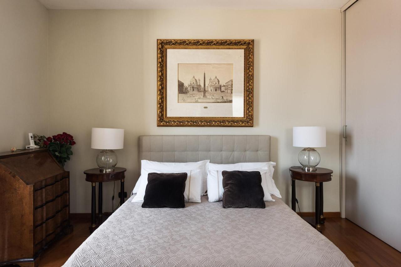 ローマIdyllia - Penthouse In Navona Areaアパートメント エクステリア 写真