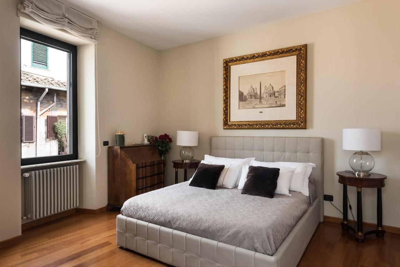 ローマIdyllia - Penthouse In Navona Areaアパートメント エクステリア 写真