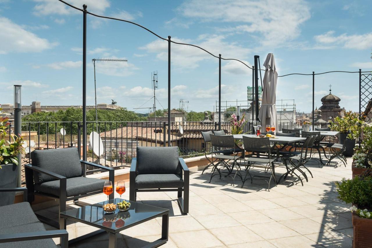 ローマIdyllia - Penthouse In Navona Areaアパートメント エクステリア 写真