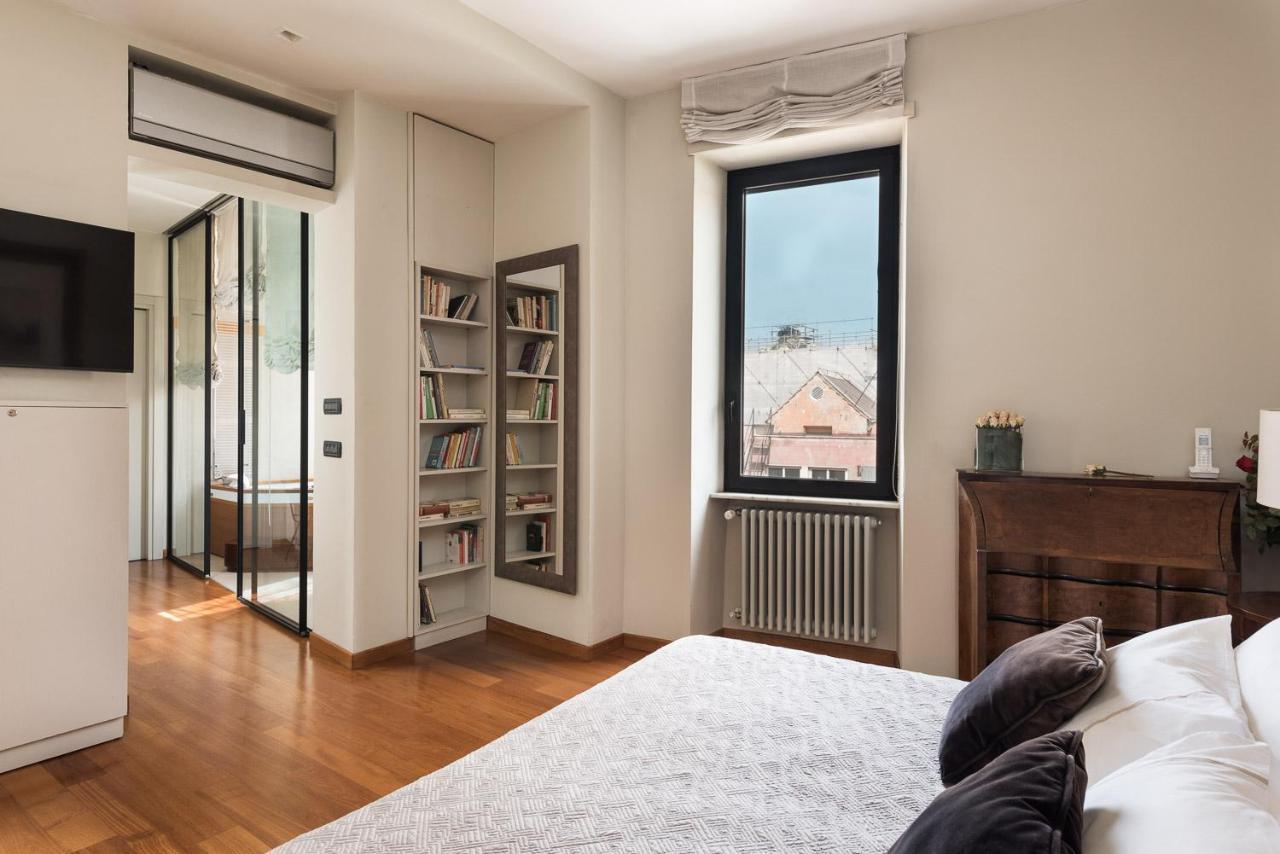 ローマIdyllia - Penthouse In Navona Areaアパートメント エクステリア 写真